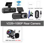 DashTekk™ Dual Lense 4K WIFI Dashcam